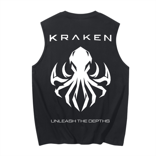 Kraken Blk/Blk Logo Tank Top