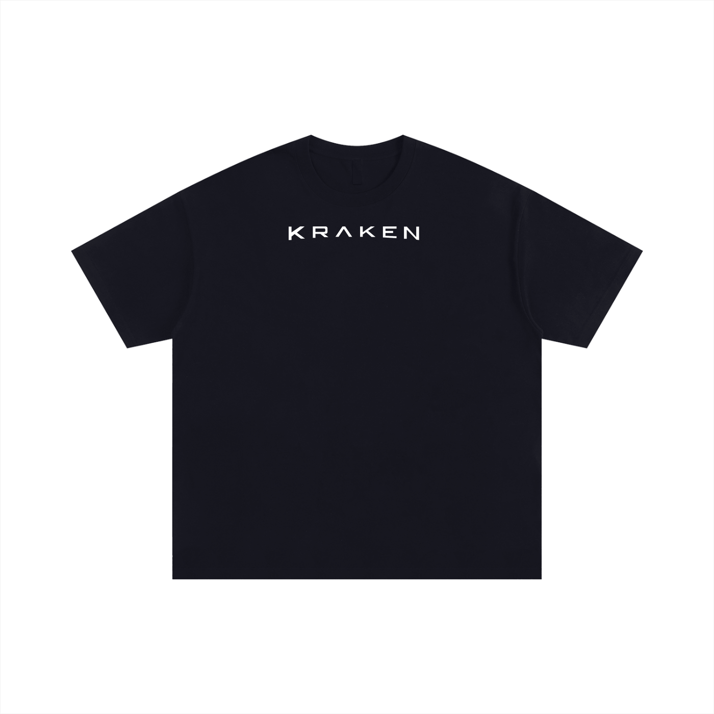 Kraken Unisex Oversized T-Shirt White Logo