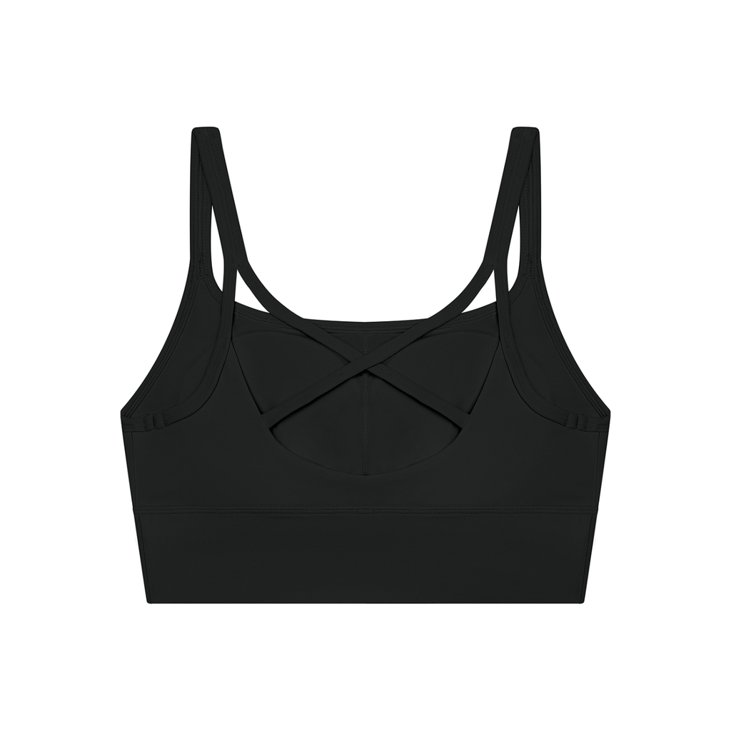 Blackout Longline Sports Bra