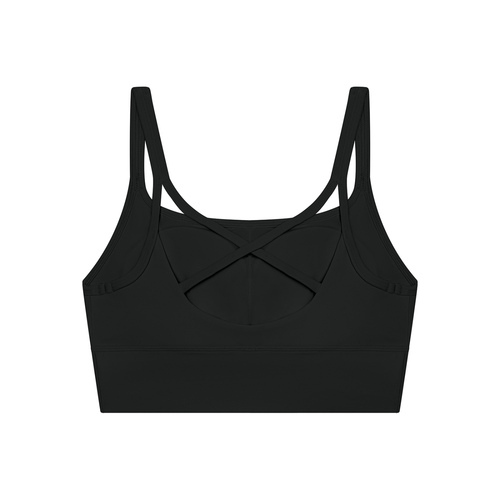 Blackout Longline Sports Bra