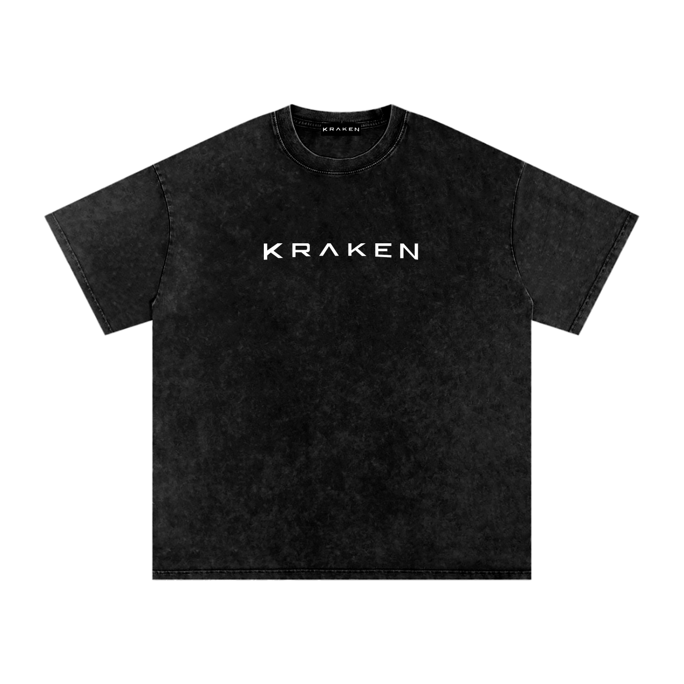 Kraken attack snow washed tee